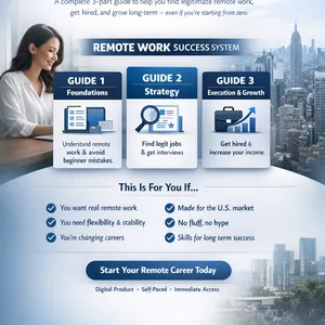 Cover image for Ebook Remote Work Success System