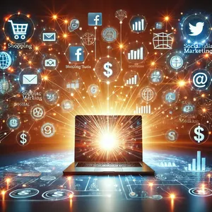 Imagem de capa para o Curso online Dropshipping é marketing digital