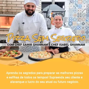 Imagem de capa para o Curso online Pizza sem Segredo! 
