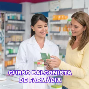 Imagem de capa para o Curso online Curso Balconista de Farmácia + Certificado de Conclusão