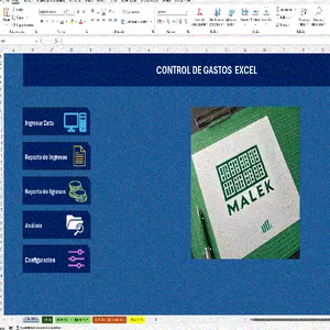 Imagen de portada para Ebook PLANTILLA DE INGRESOS Y GASTOS MODERNA
