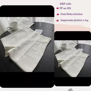 Imagem de capa para o Ebook Molde short Viviane REF:1080