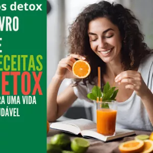 Imagem de capa para o Ebook sucos detox 