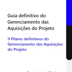 Imagem de capa para o Ebook Gerenciamento das Aquisições do Projetos
