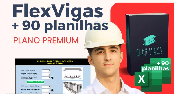 FlexVigas + 90 Planilhas Extras