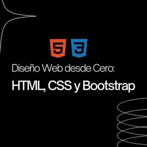 Imagen de portada para Ebook Diseño Web desde Cero: Aprende HTML, CSS y Bootstrap.
