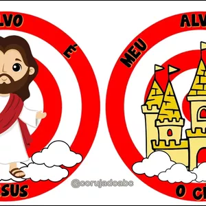 Imagem de capa para o Ebook MEU ALVO É JESUS/CÉU