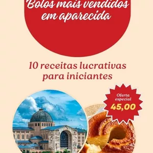 Imagem de capa para o Ebook 10 BOLOS BEM VENDIDOS
