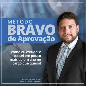 Imagem principal do produto MÉTODO BRAVO DE APROVAÇÃO