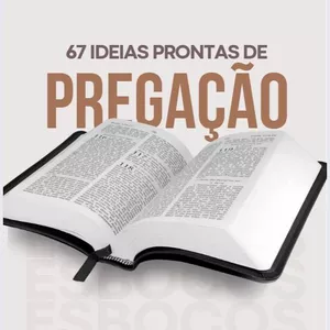 Imagem de capa para o Ebook 67 Ideias de Pregações