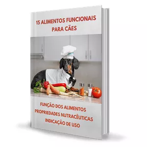 Imagem de capa para o Ebook 15 Alimentos funcionais para cães