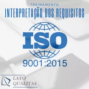 Imagem do curso ISO9001:2015 - Curso de Interpretação dos Requisitos - Sistemas de Gestão da Qualidade
