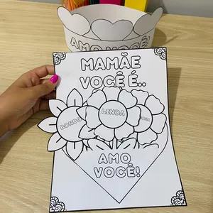 Imagem de capa para o Ebook Atividade Interativa para o Dia das Mães