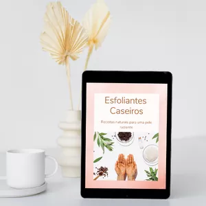Imagem de capa para o Ebook Esfoliantes Caseiros