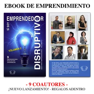 Imagen de portada para Ebook Ebook - Sí Soy Emprendedor Disruptivo, vol 2.