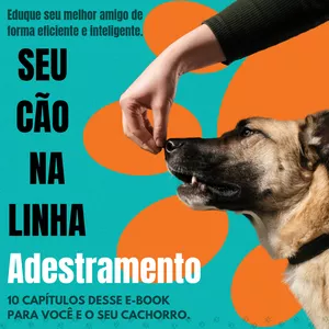 Imagem de capa para o Ebook Adestramento - Cão na linha