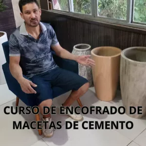 Imagen de portada para Curso online CURSO DE ENCOFRADO DE MACETAS DE CEMENTO
