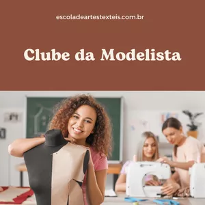 Imagem de capa para o Curso online Clube da Modelista