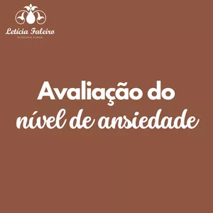 Imagem de capa para o Serviço online Avaliação do nível de ansiedade