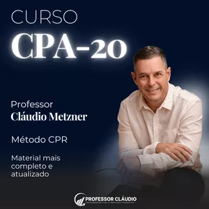 Imagem de capa para o Curso online CPA20 Curso Completo