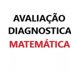 Imagem de capa para o Ebook R$ 3,90 - Matemática -8°ano-Avaliação Diagnostica
