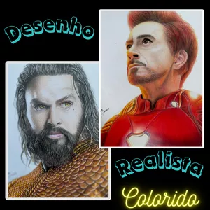 Imagem de capa para o Curso online Desenho Realista Colorido: Domine a Arte do Realismo com Lápis de Cor