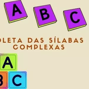 Imagem de capa para o Ebook Roleta das Sílabas Complexas