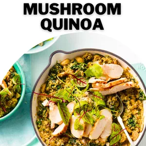 Cover image for Ebook Mushroom Quinoa