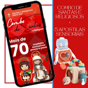 Imagem do curso *Combo Santas e Religiosos