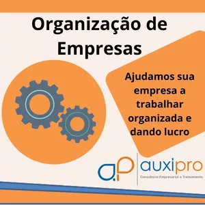 Imagem do curso Organização empresarial. Vamos organizar sua empresa para voltar a gerar LUCRO.