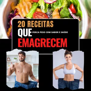 Imagem de capa para o Ebook Receitas que emagrecem rápido 