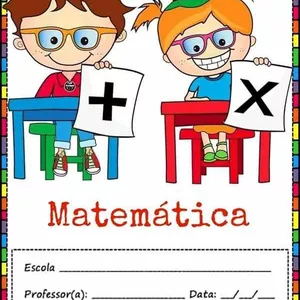 Imagem de capa para o Ebook atividades matemáticas 