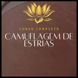 Imagem de capa para o Curso online Curso de Camuflagem de Estrias