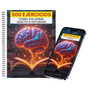Imagen de portada para Ebook 500 EJERCICIOS: CÓMO VOLVERSE ADICTO AL ESTUDIO