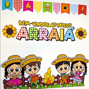 Imagem de capa para o Curso online Painel Arraiá!!