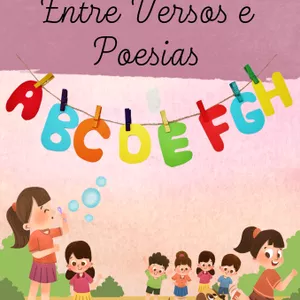 Imagem de capa para o Ebook Entre Versos e Poesias - Português Infantil IV