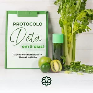 Imagem de Protocolo Detox em 5 dias! criado por Regiane Moreira cao na hotmart
