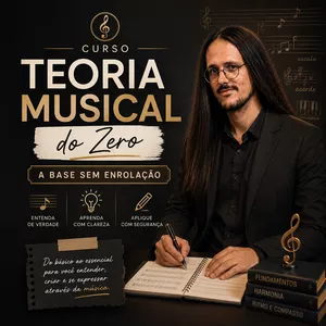 Imagem do curso Teoria Musical do Zero — A Base Sem Enrolação