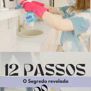 Imagem de capa para o Ebook 12 Passos do House Cleaning