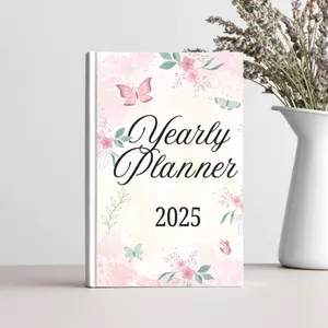 Cover image for Ebook Yearly Planner 2025