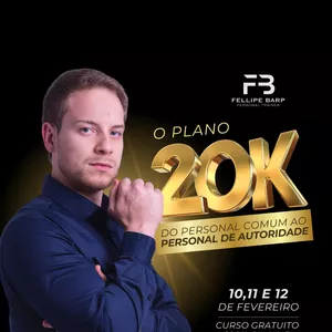 Imagem de capa para o Curso online Curso: Plano 20k - do Personal Comum ao Personal de Autoridade