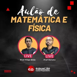 Imagem de capa para o Evento online Aulão Matemática e Física Paes 2022