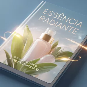 Imagem de capa para o Ebook Essência Radiante: Guia Completo de Autocuidado e Pele Saudáve