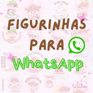 Imagem de capa para o Ebook Figurinhas para WhatsApp