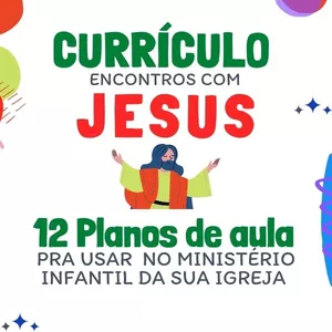 Imagem do curso 12 Planos de aula Completos para Ministério infantil + 4 Bônus Exclusivos 