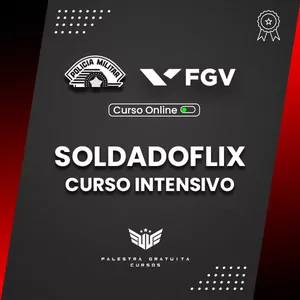 Imagem de capa para o Curso online SOLDADOFLIX - Curso Intensivo para Soldado PM-SP