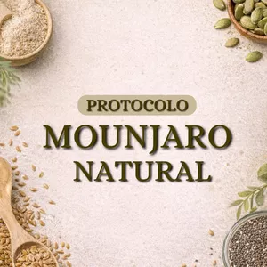 Imagem de capa para o Ebook Protocolo MOUNJARO Natural