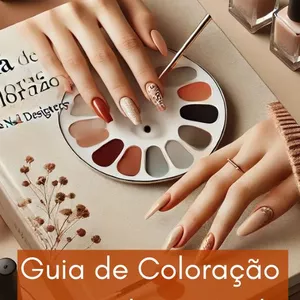 Imagem de capa para o Ebook Transforme Seu Atendimento: Torne Seu Serviço Mais Personalizado com o Guia de Coloração Pessoal para Nail Designers