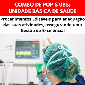 Imagem de capa para o Curso online Combo de POPs UBS - Unidade Básica de Saúde + E-book