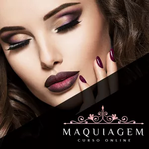 Imagem principal do produto Curso de Maquiagem Online - Acesso Vitalício